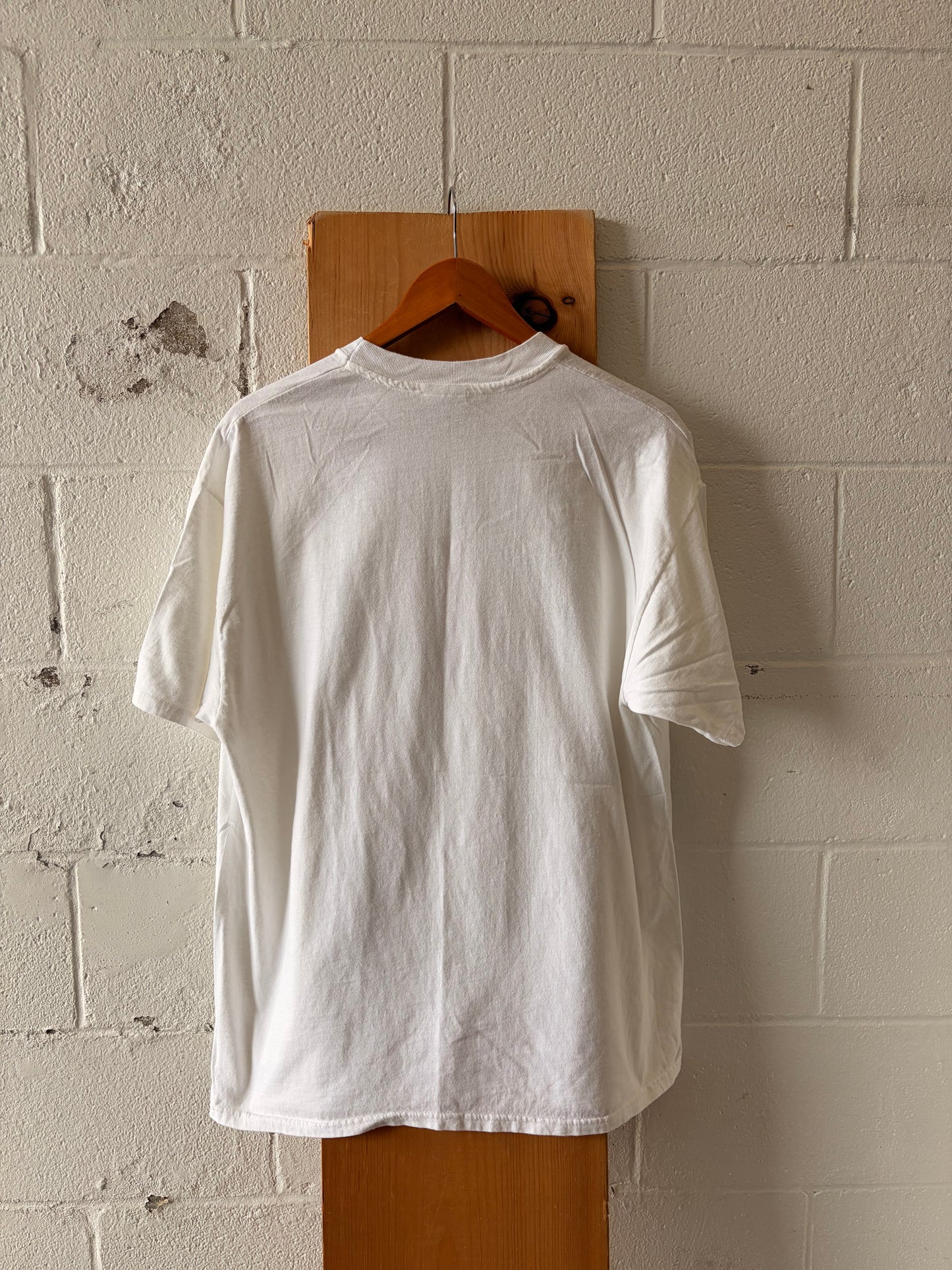 Single Stitch Houndstooth USA Tee : XL