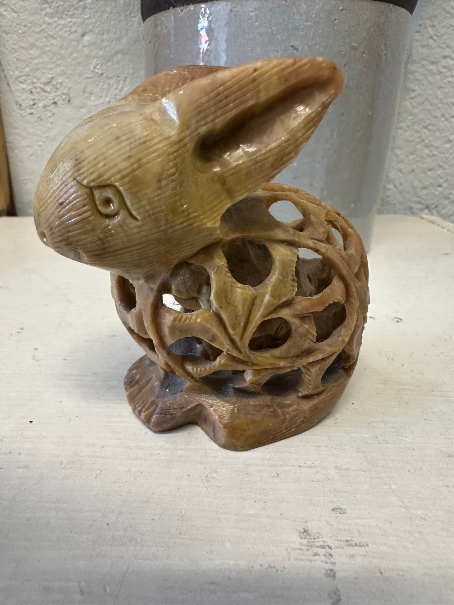Soapstone Carved Rabbit