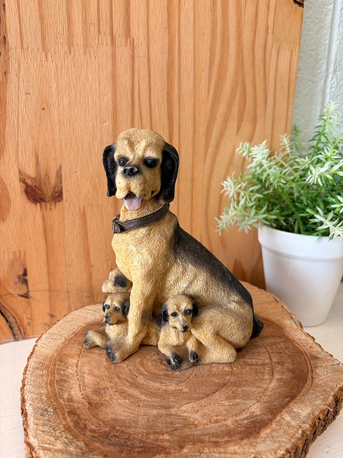 Mother Dog & Puppies Figure (Local Pick Up Only)
