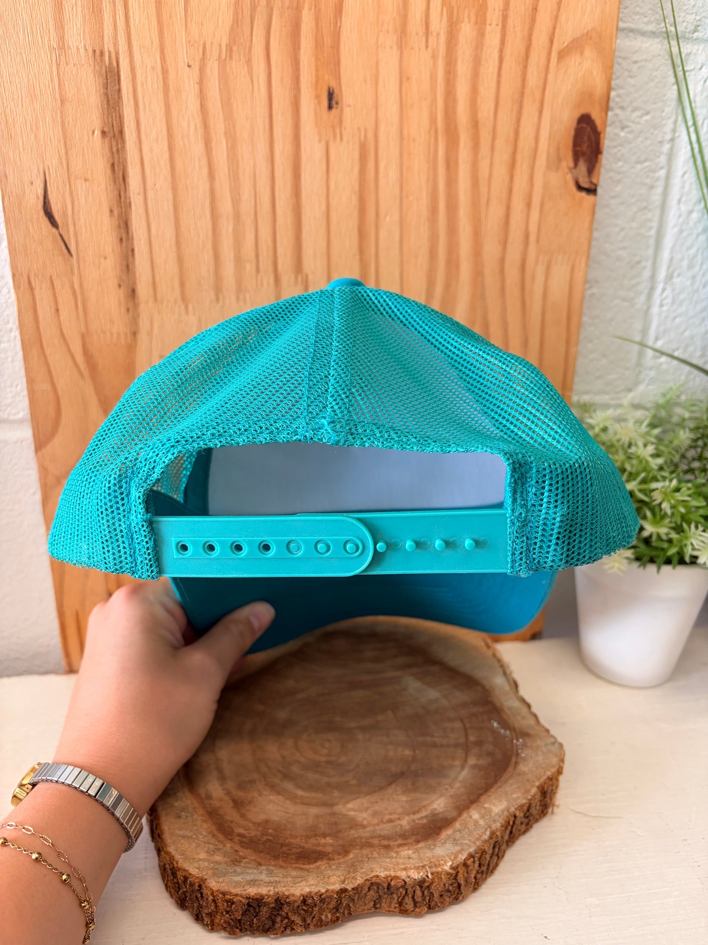 Teal Bass Pro Cap