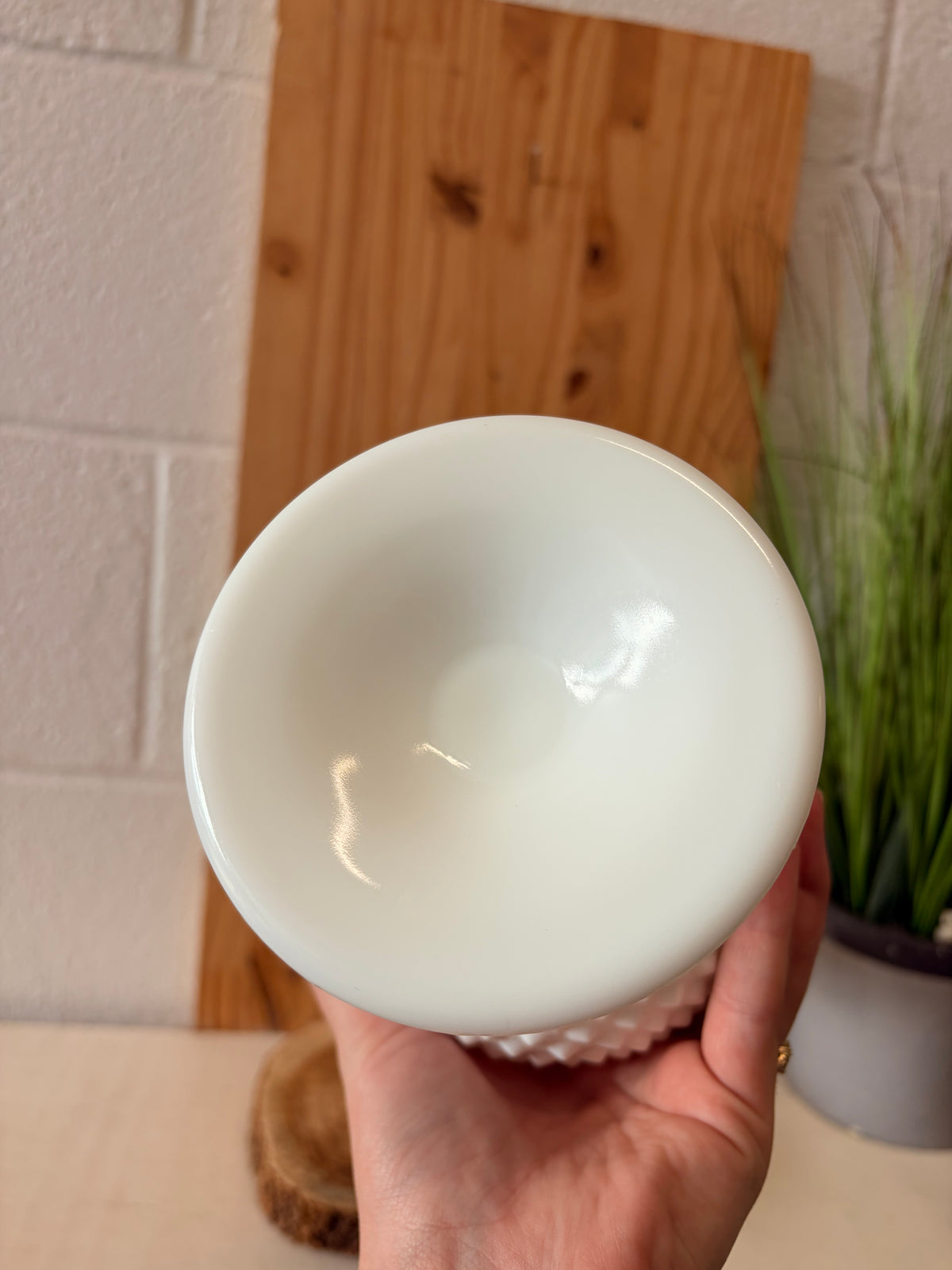 Fenton Milk Glass Tall Vase (Local Pick Up Only)