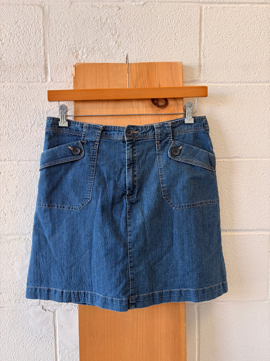 Denim Skort : 12