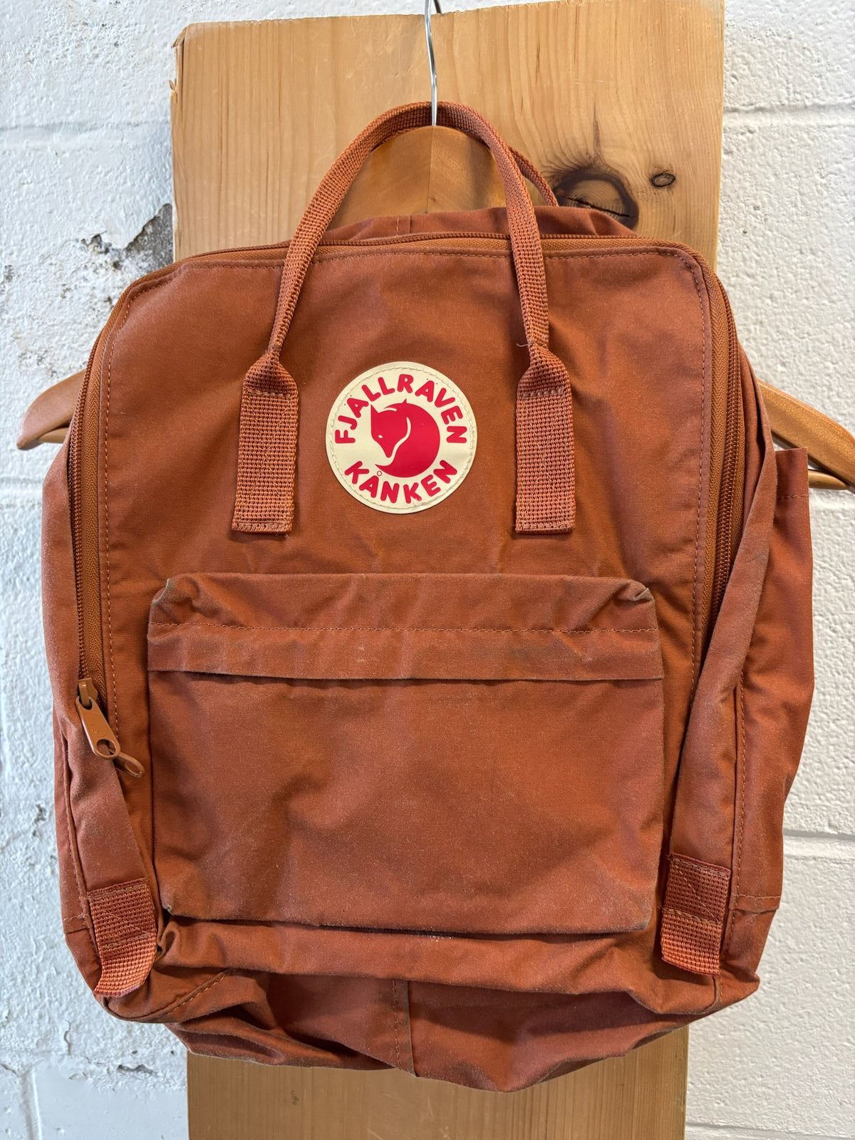 Rust Orange Fjällräven Kånken Backpack