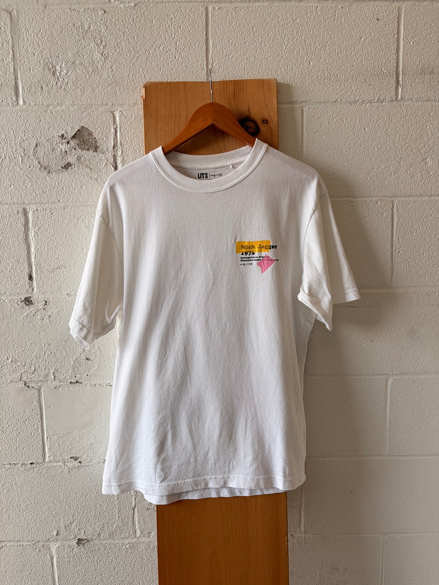 Uniqlo x Andy Warhol Mick Jagger Tee : M