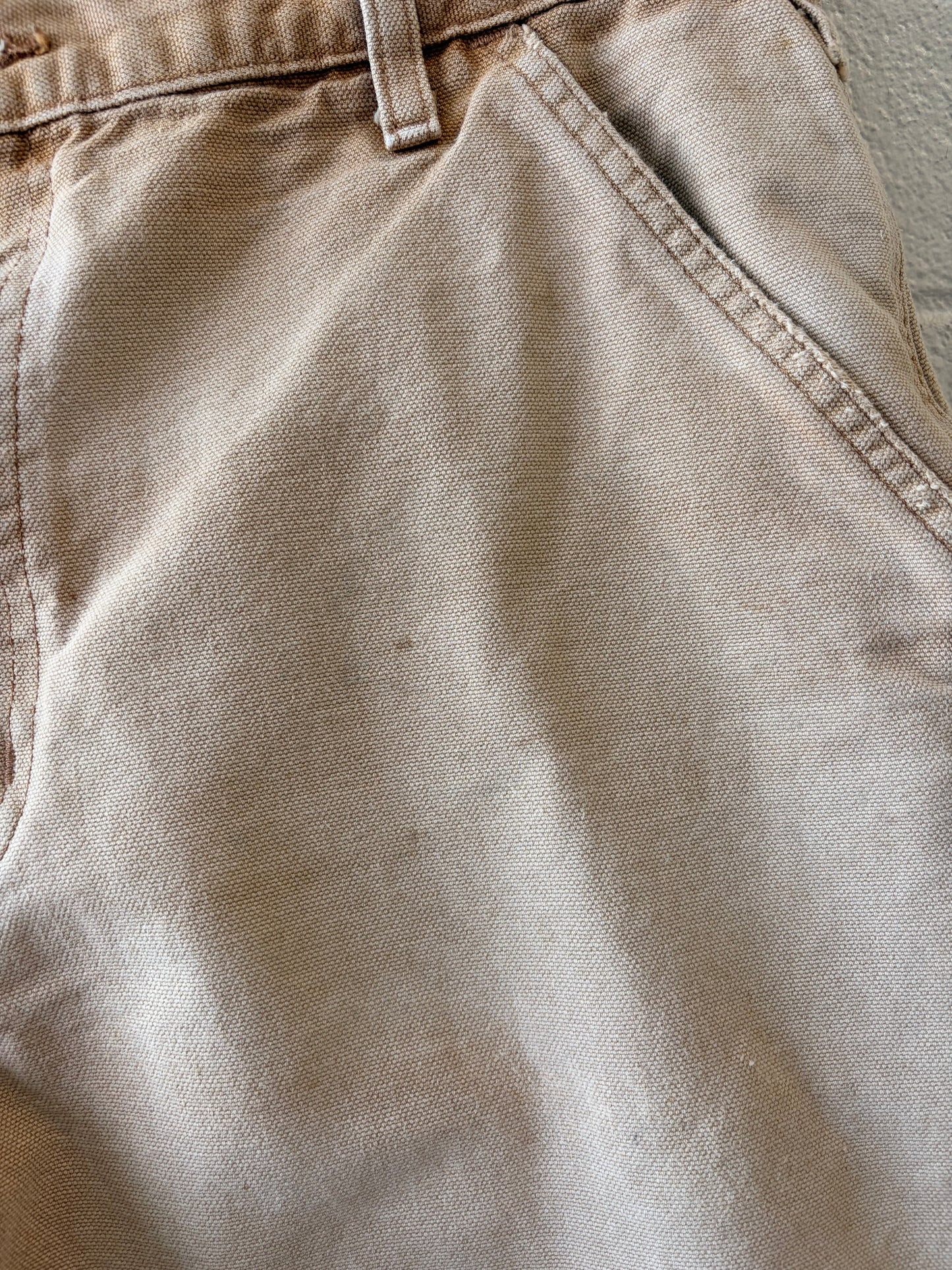 Khaki Carhartt Work Pants : 34x32