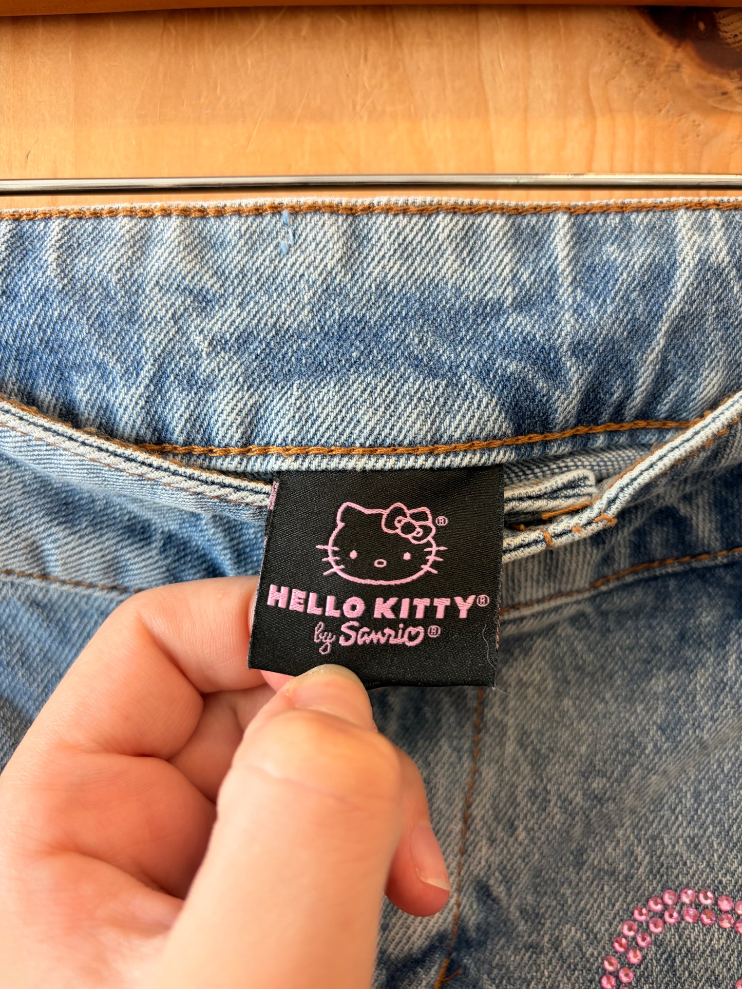 Hello Kitty Denim Skirt : S/M