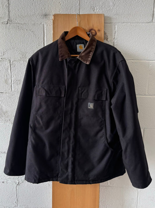 Black Carhartt Canvas Work Jacket : XL/2XL