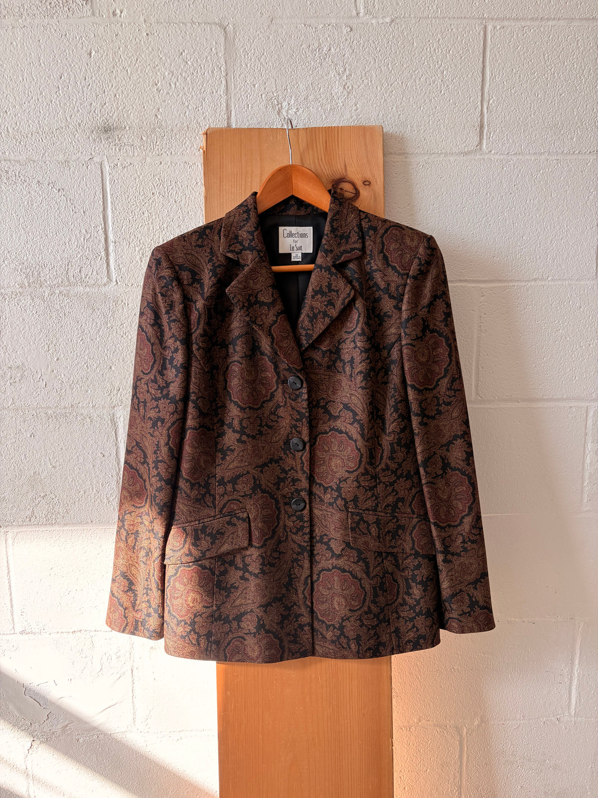Vtg Paisely Tapestry Blazer : 10