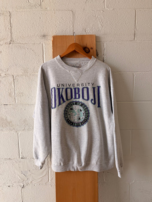 Vtg University of Okoboji Crew : XL