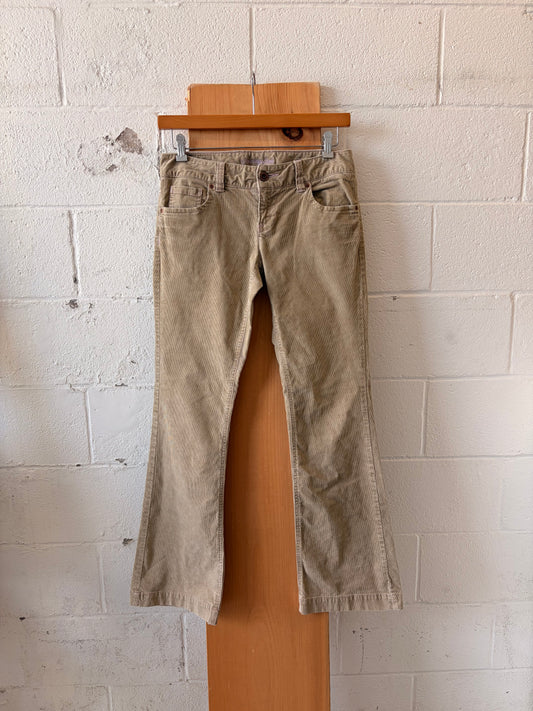 Y2K Khaki Corduroy Pants : 8