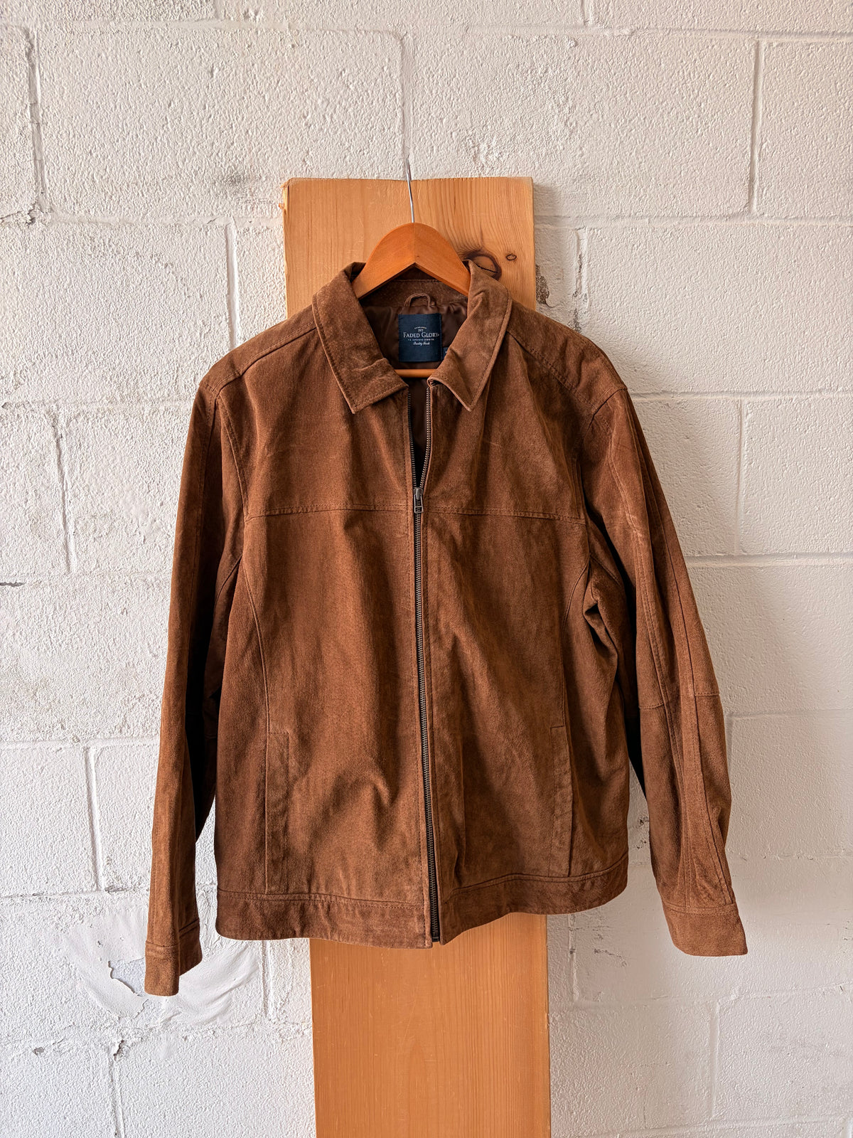 Brown Suede Jacket : L