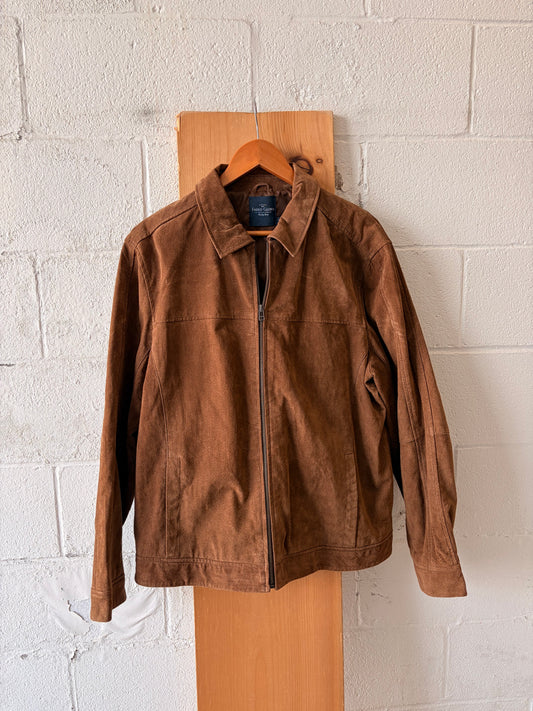 Brown Suede Jacket : L