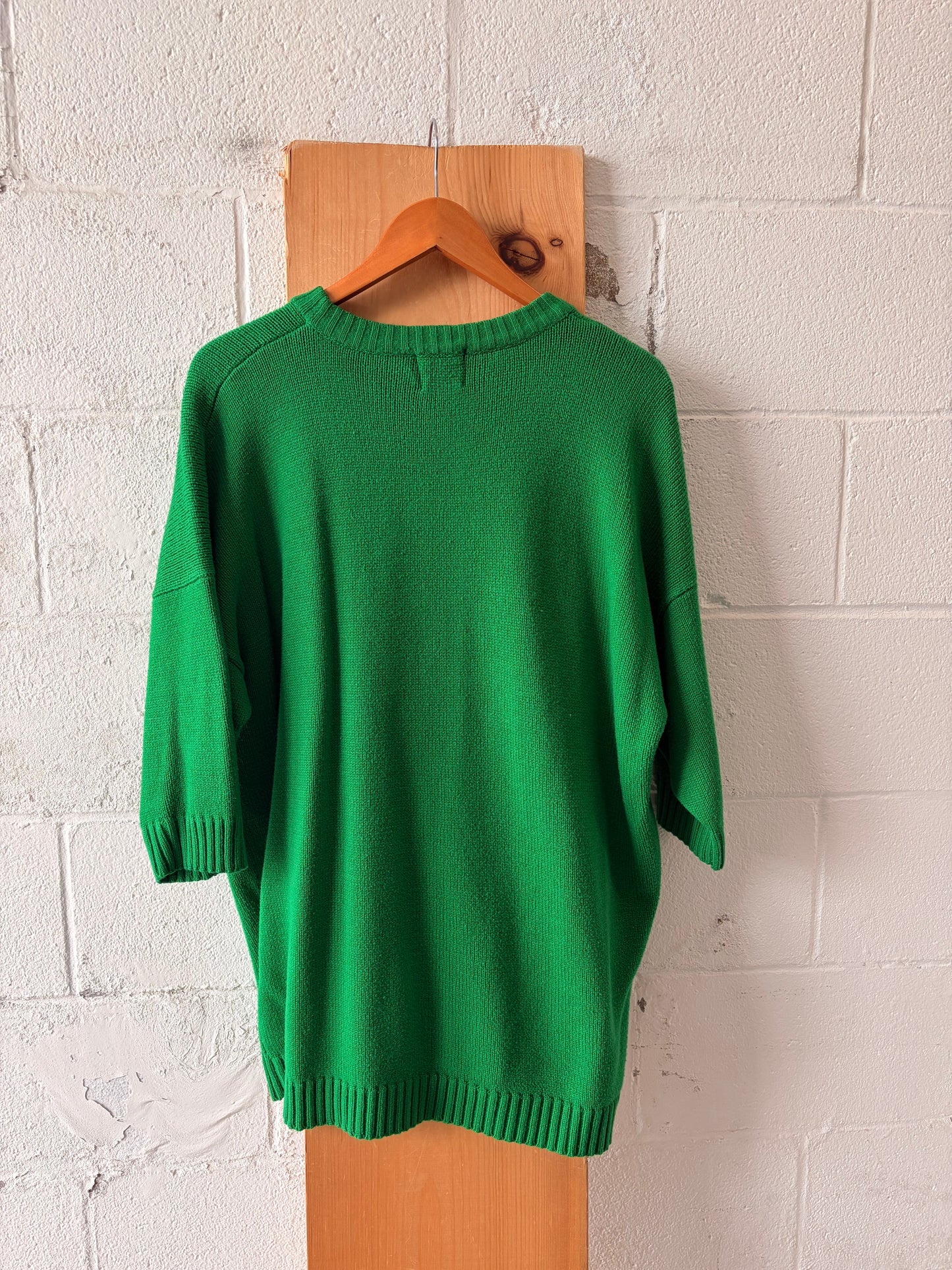 Vtg Emerald Sweater : 2