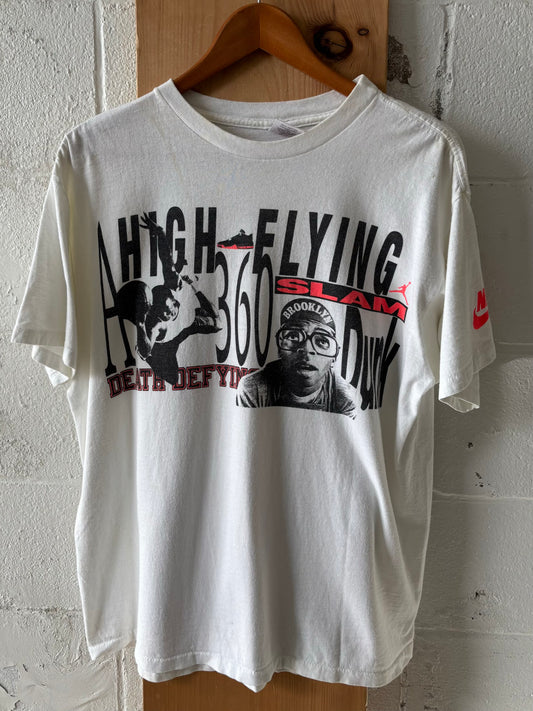 Vtg Single Stitch Nike Air Jordan Spike Lee Tee (As Is) : L