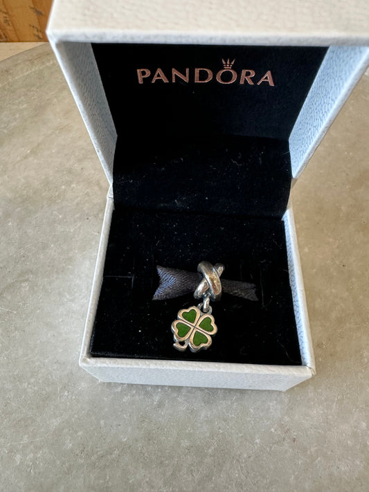 Pandora Clover Charm