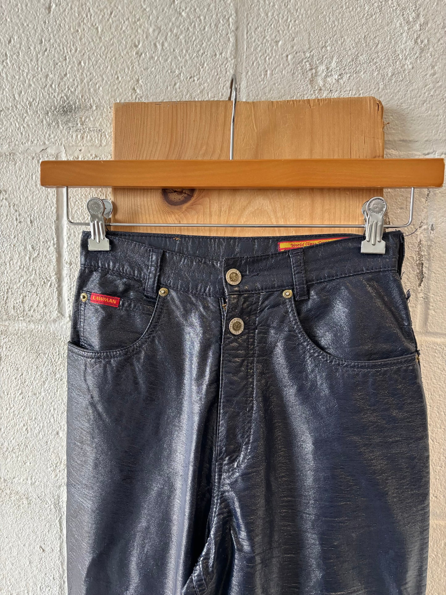 Lawman Vinyl Blue Jeans : 5