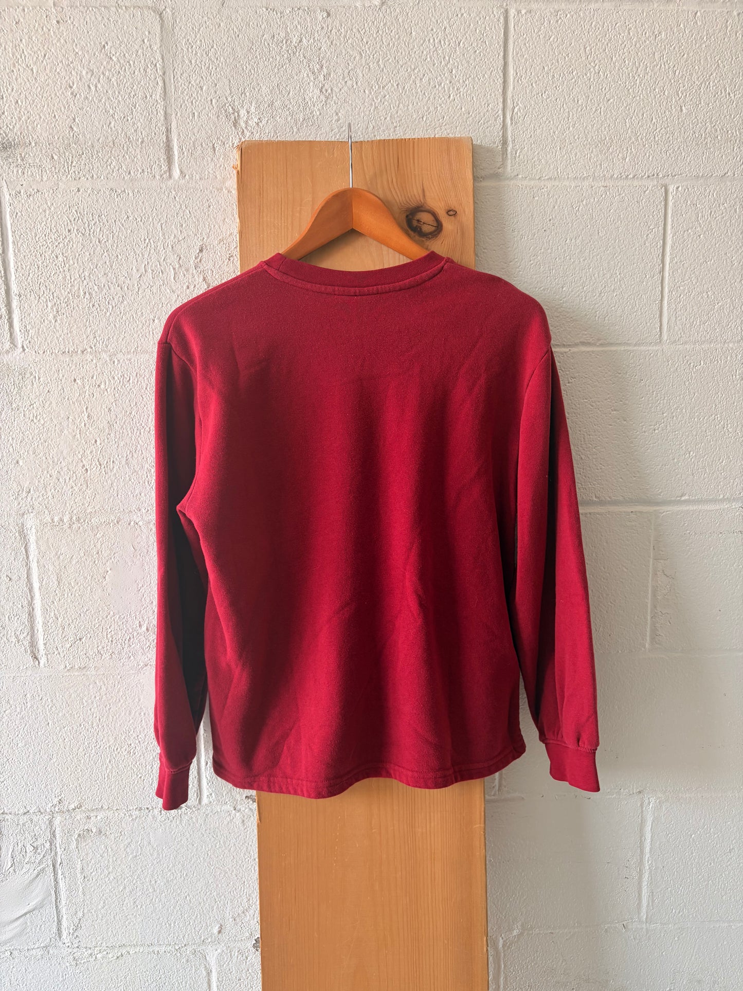 Red Champion Arkansas Crew : M