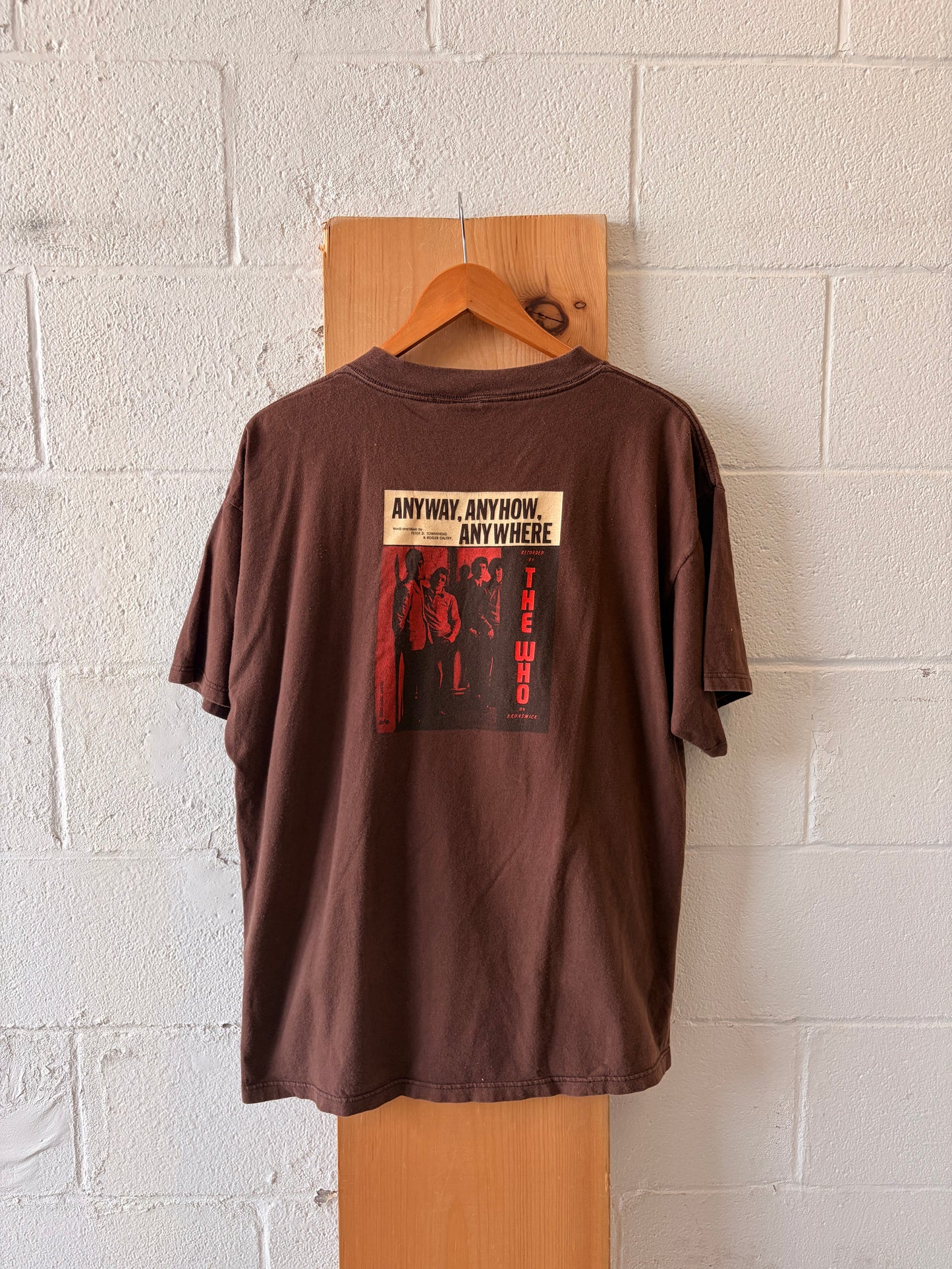 Vtg The Who Band Tee : XL