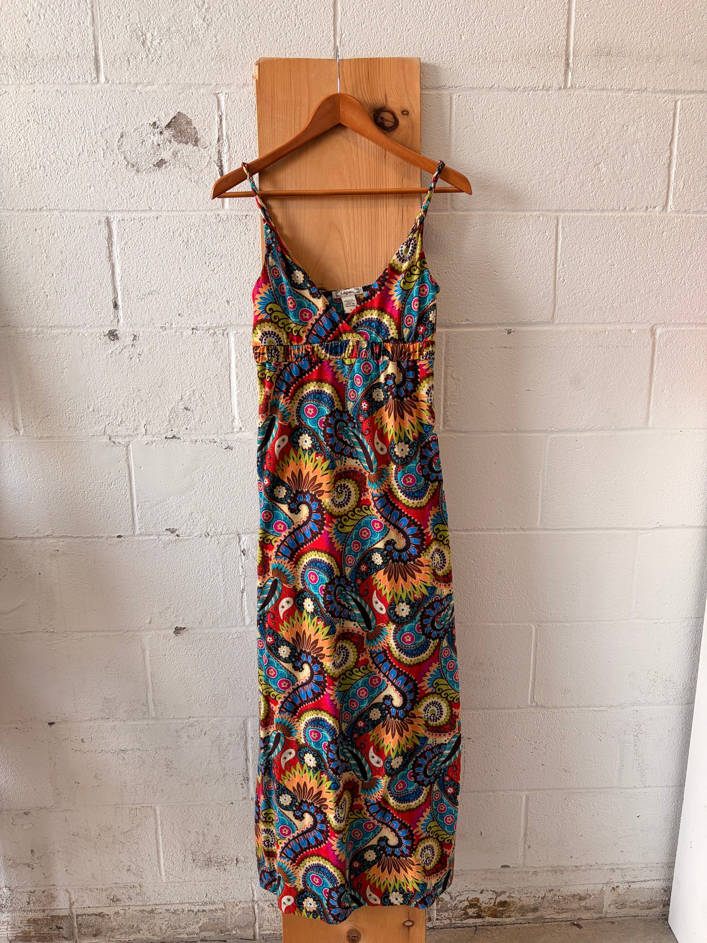 Colorful Boho Maxi Dress : S
