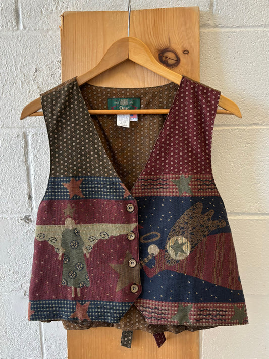 Vtg Orvis Angel Vest : M