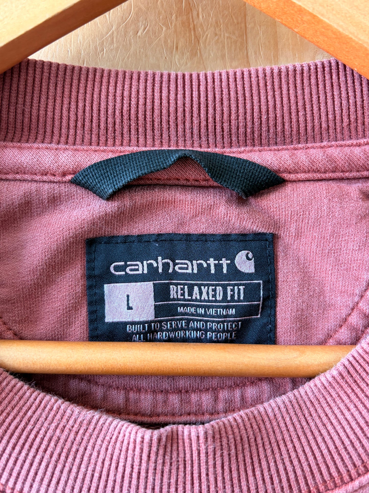 Red Carhartt Crewneck : L