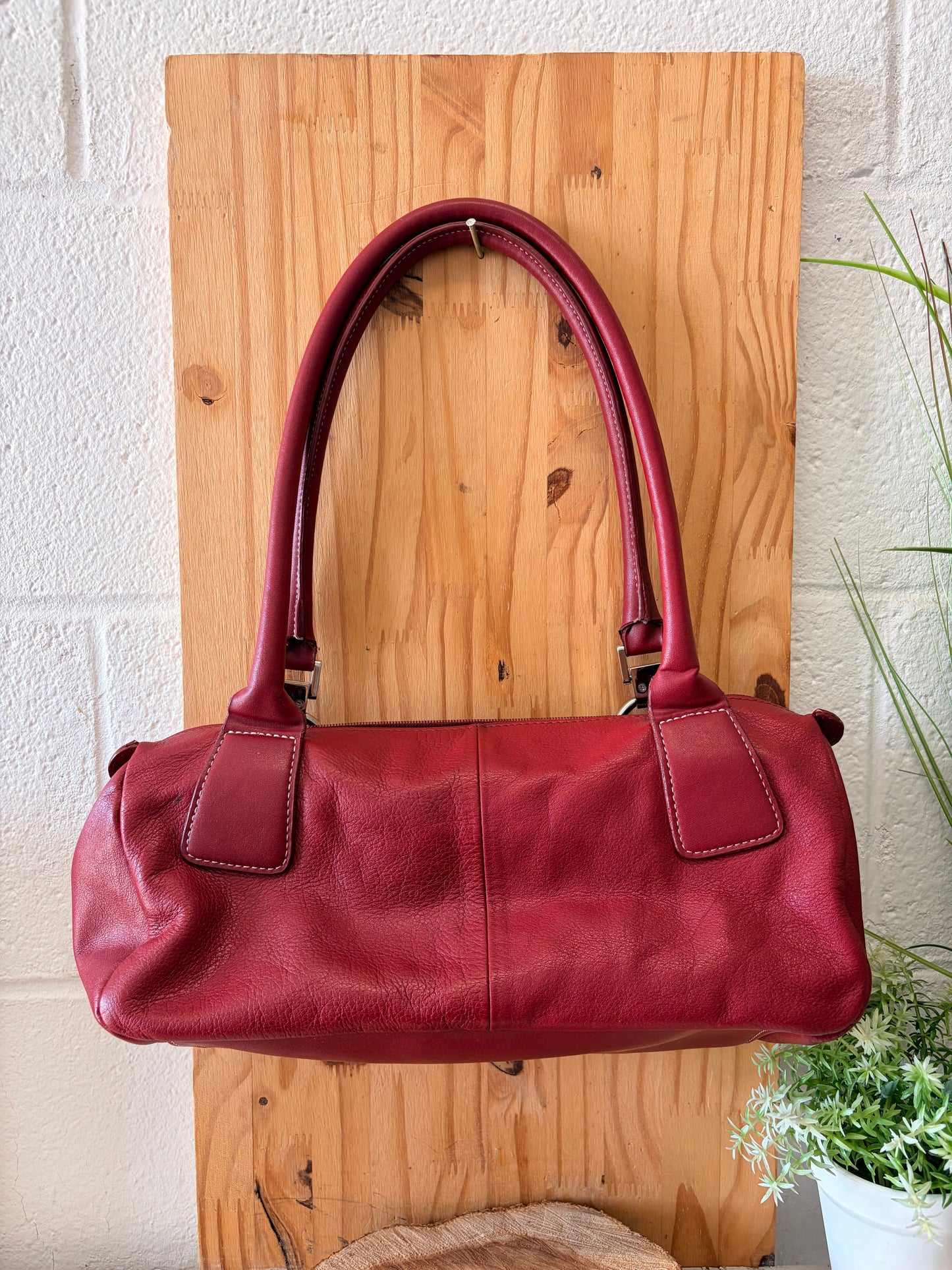 Little Red Shoulder Purse