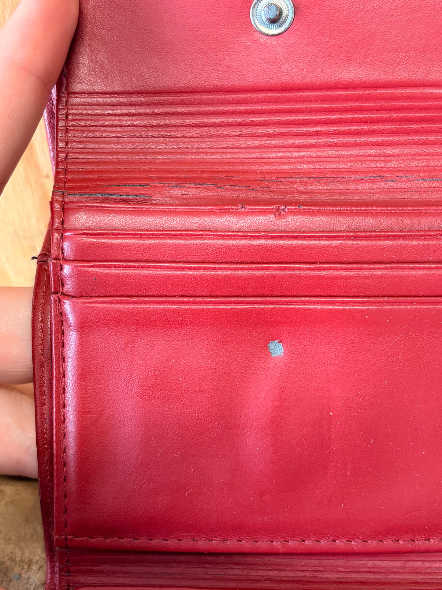 Buxton Little Red Wallet