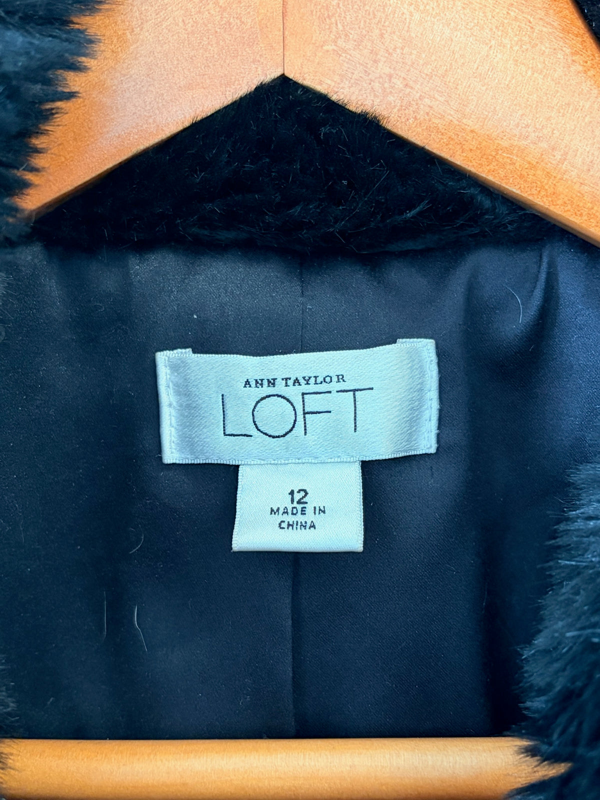 Black Faux Fur Jacket : 12