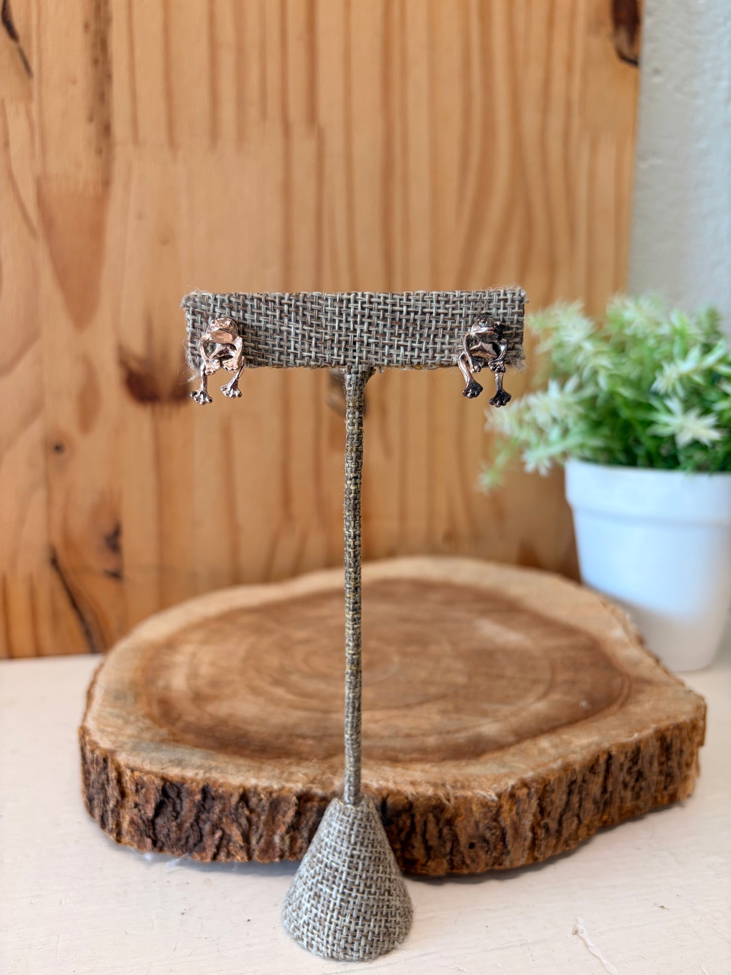 Frog Stud Earrings
