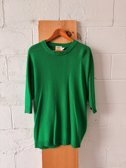 Vtg Emerald Sweater : 2