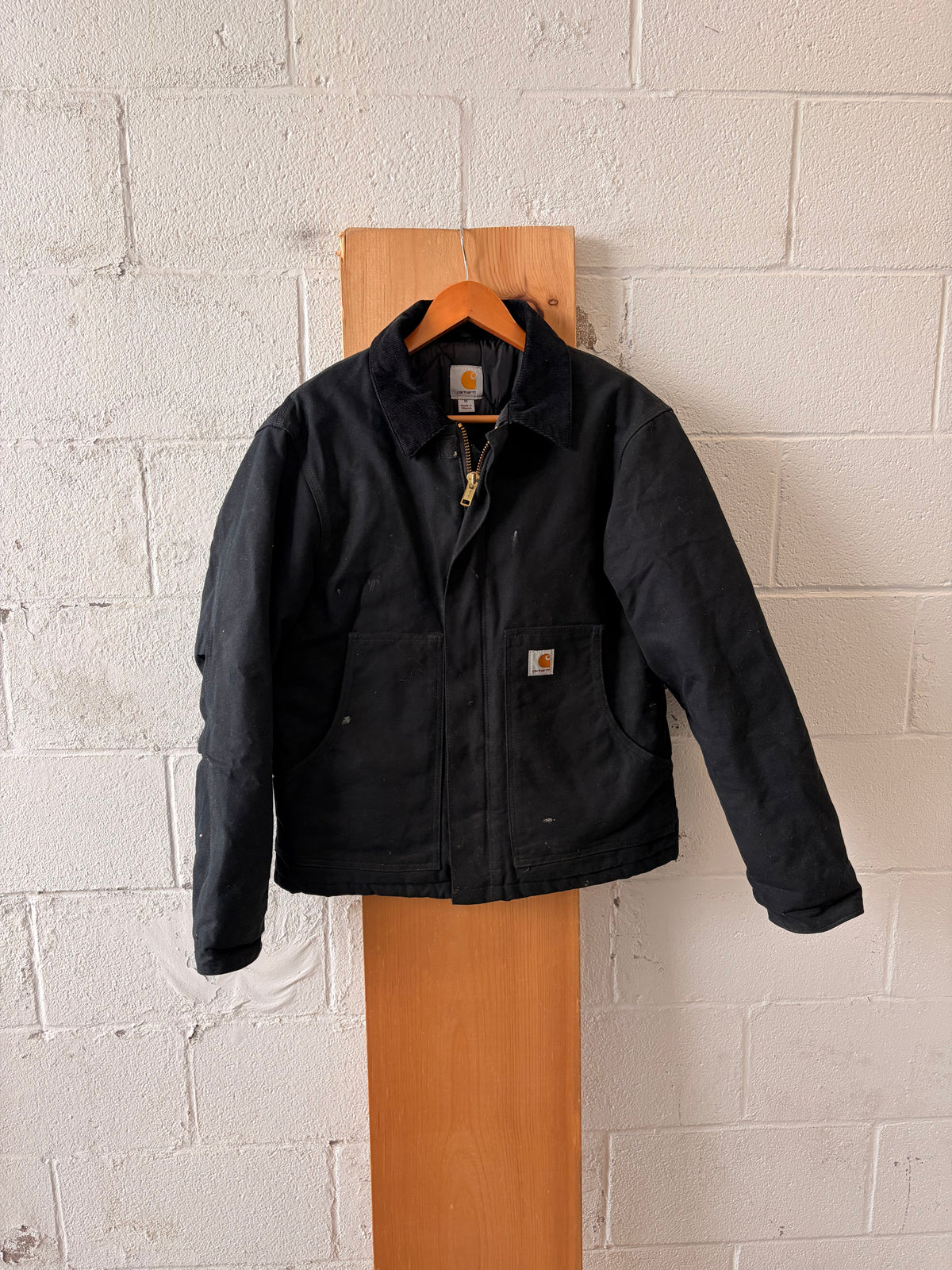 Black Carhartt Heavy Coat : M
