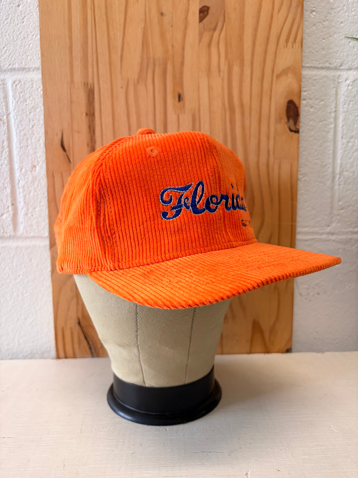 Vtg Florida Gators Corduroy SnapBack