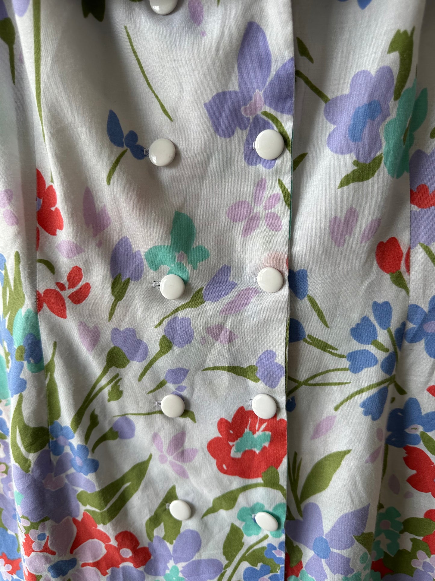 Handmade Floral Dress : S