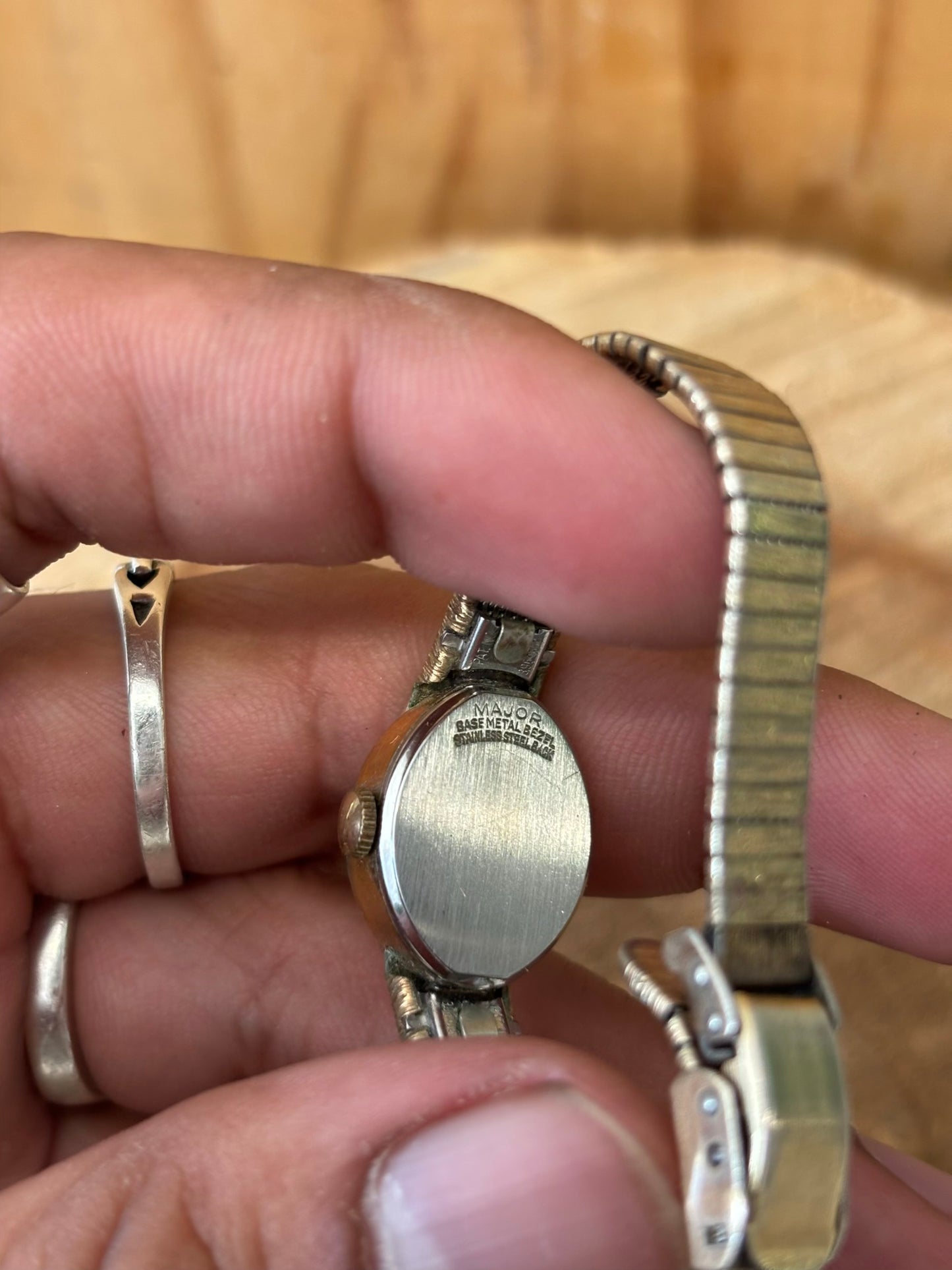 Vtg Gold Watch (Untested)