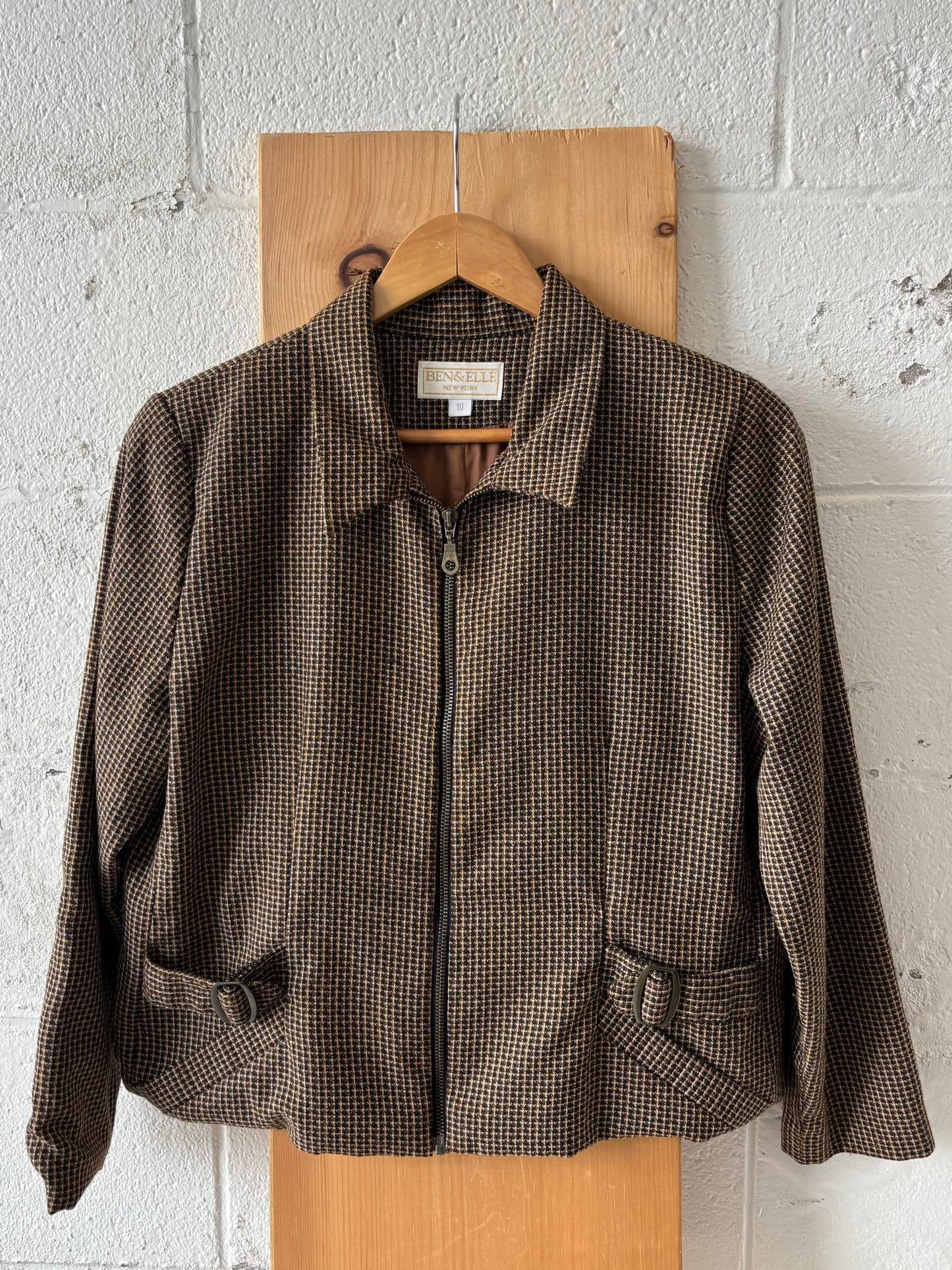 Vtg Brown Shacket : M