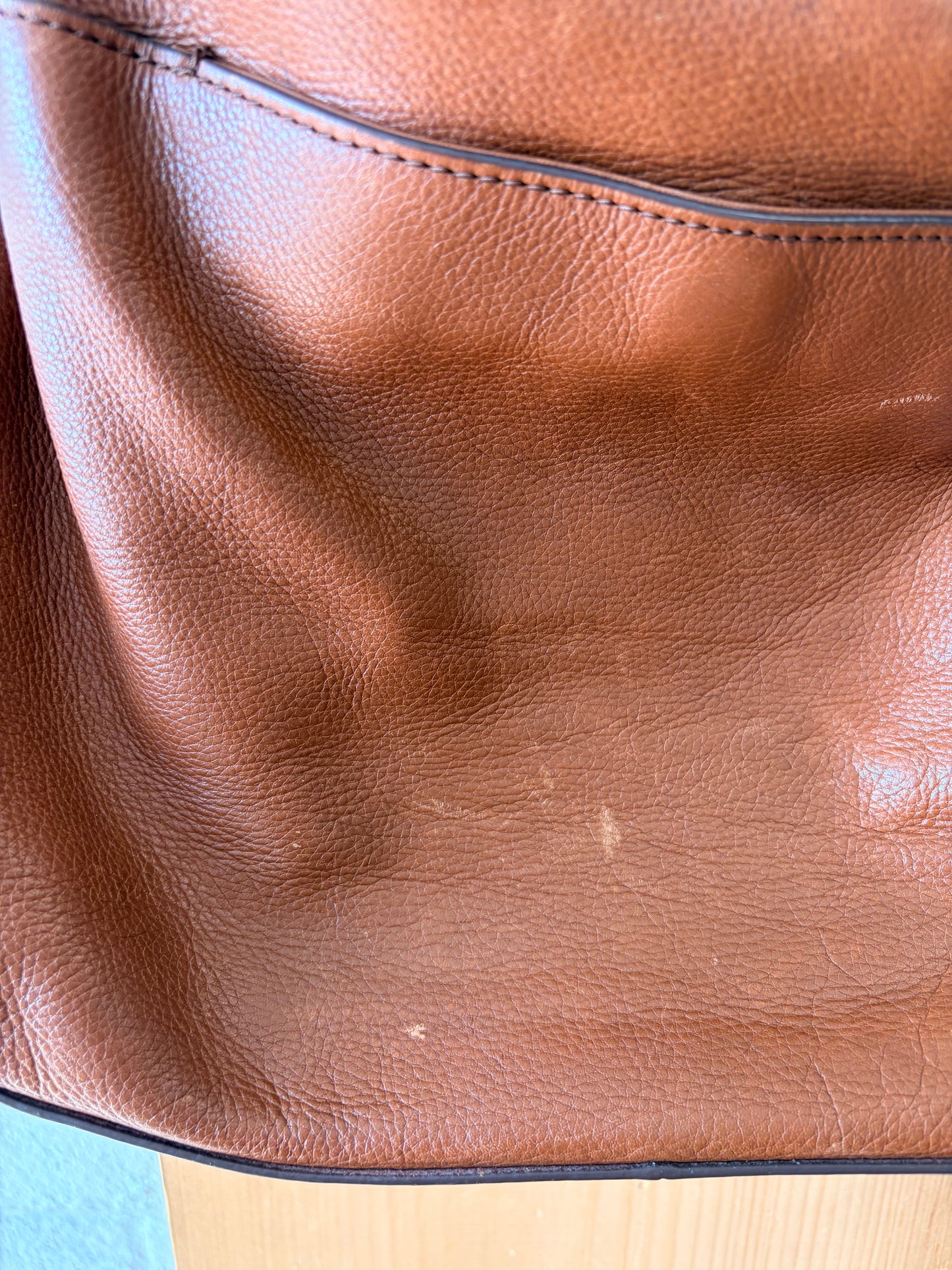 Brown Fossil Shoulder Purse