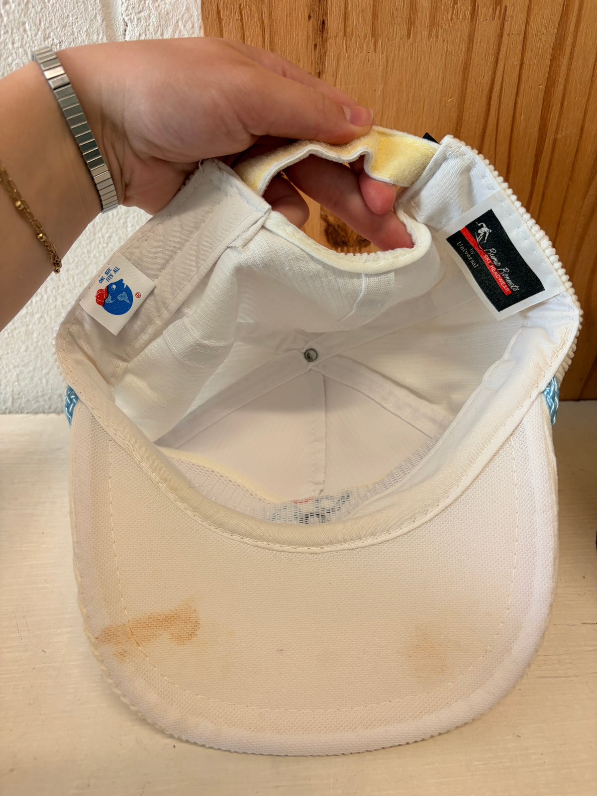 Vtg Breckenridge Corduroy Rope Hat (As Is)