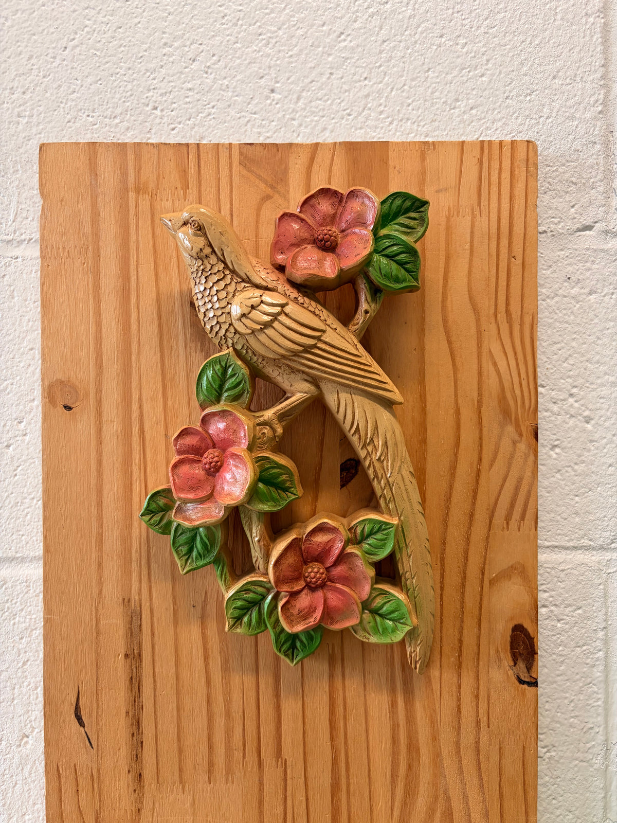 Vtg Bird Wall Hang (Local Pick Up Only)