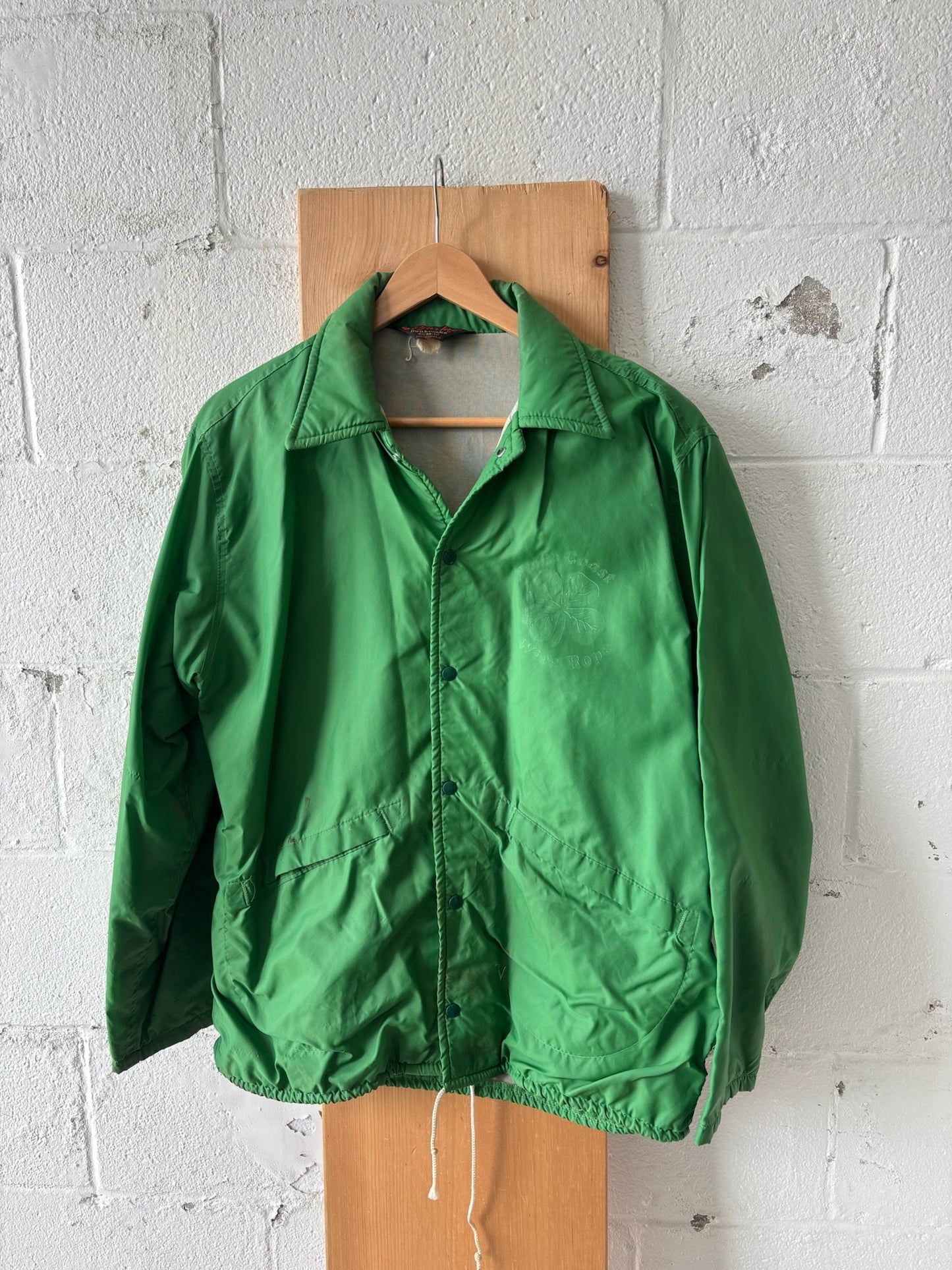 Vtg Faded Green Jacket : M