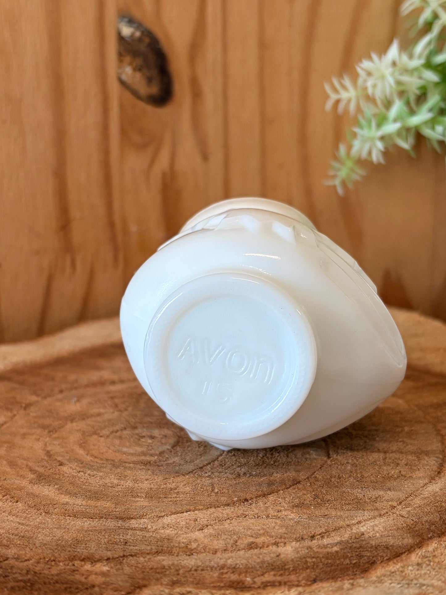 Vtg Avon Snowbird Jar