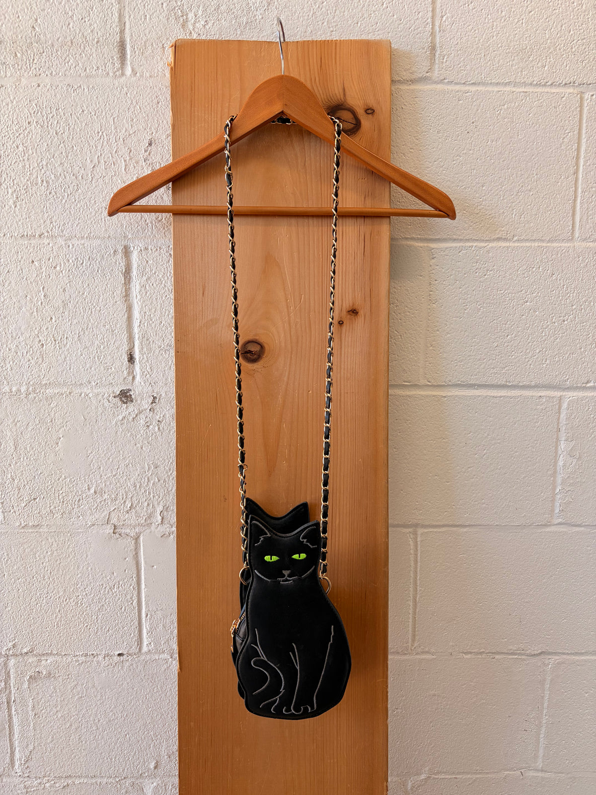 Black Cat Crossbody Purse