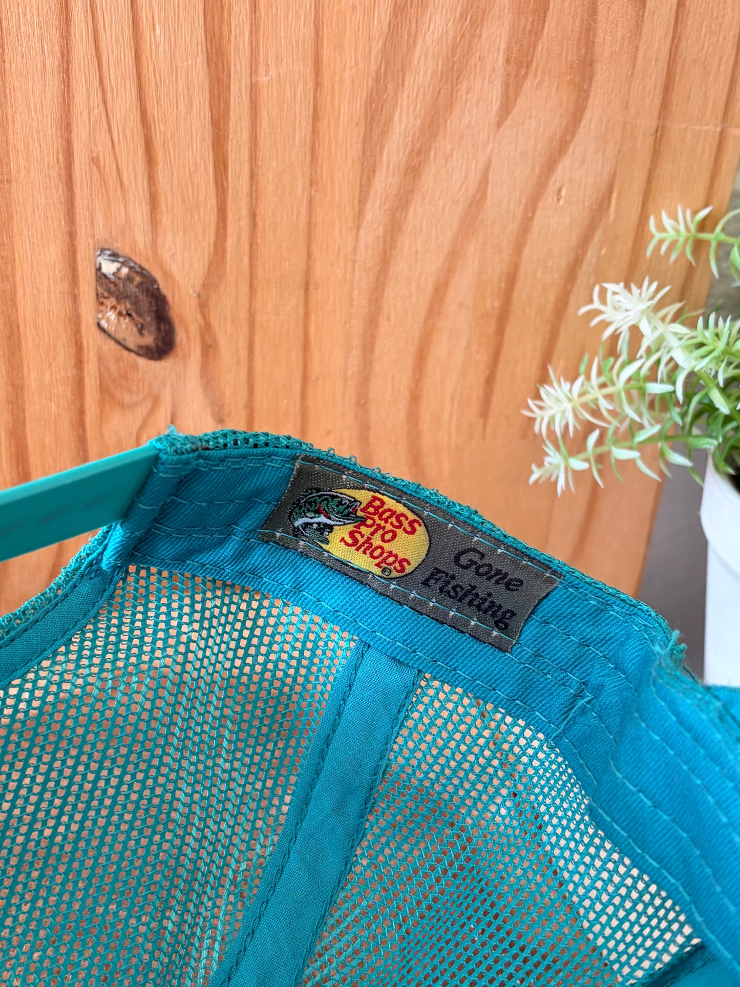 Teal Bass Pro Cap