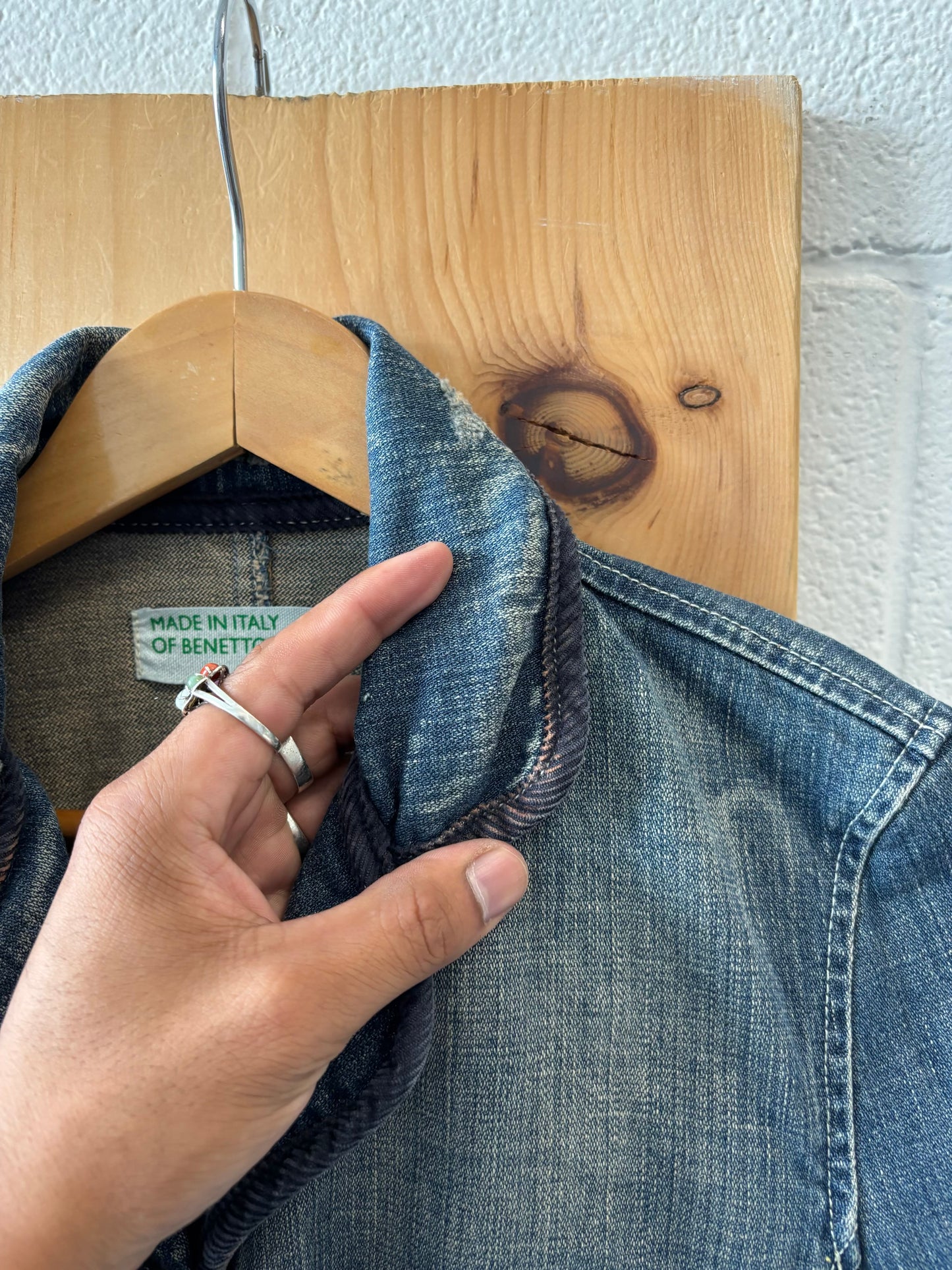 Denim Blazer Jacket : 42