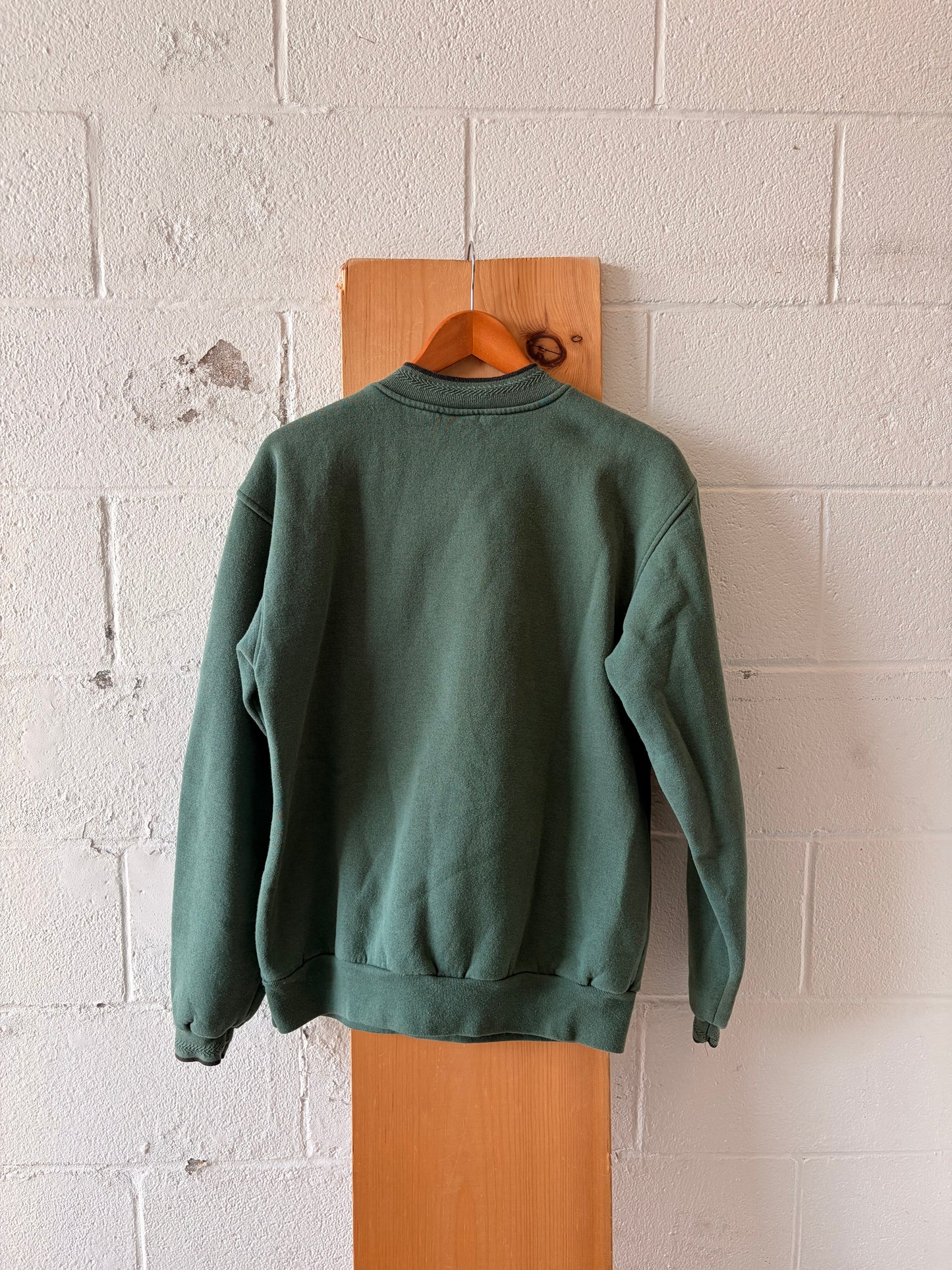 Vtg Green Baylor University Crew : L