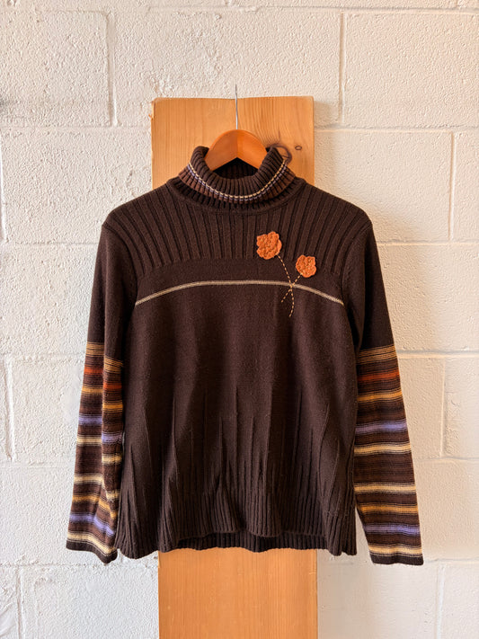 Fall Leaf Turtleneck : L