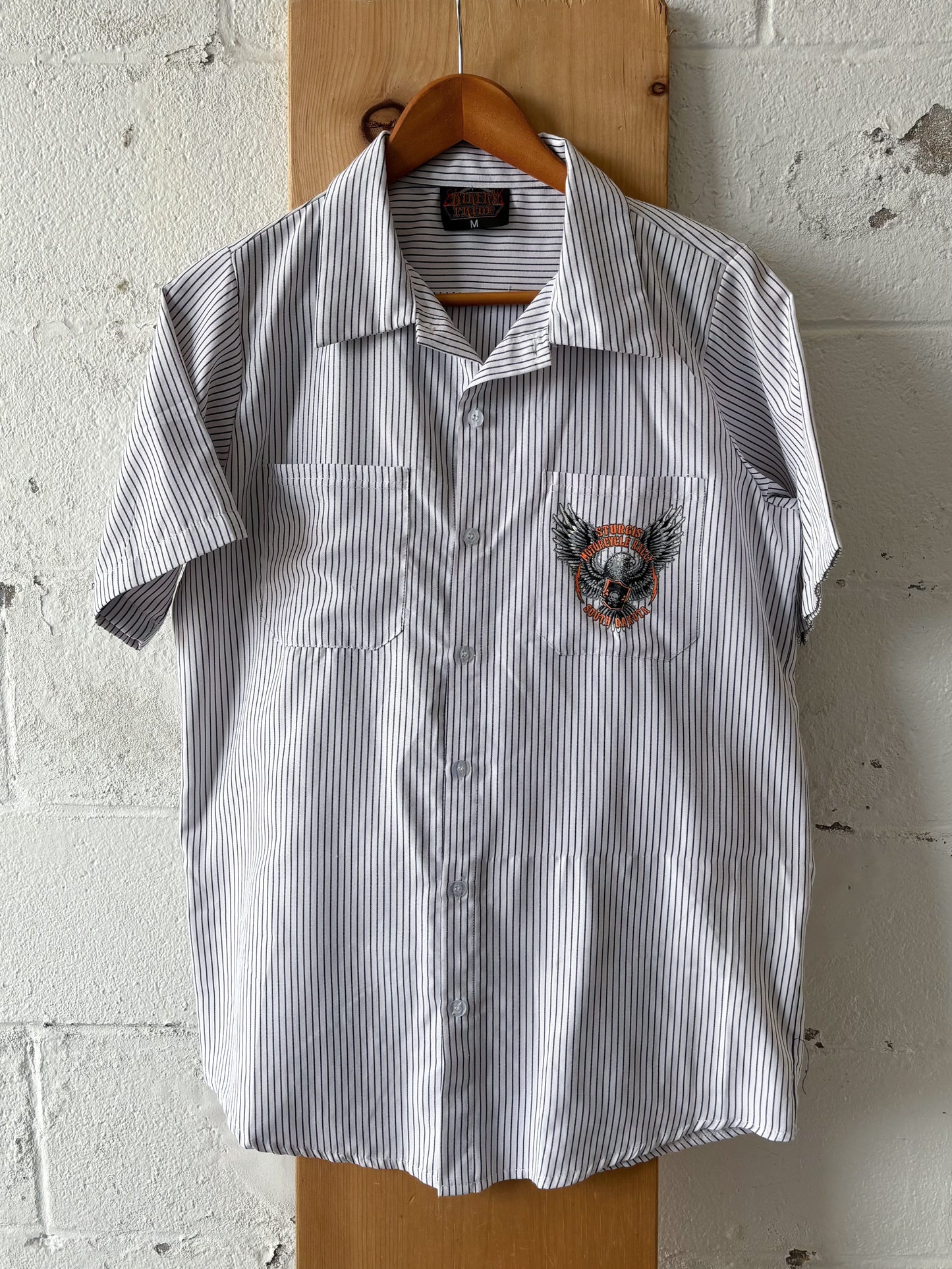 Sturgis Short Sleeve Button Up : M