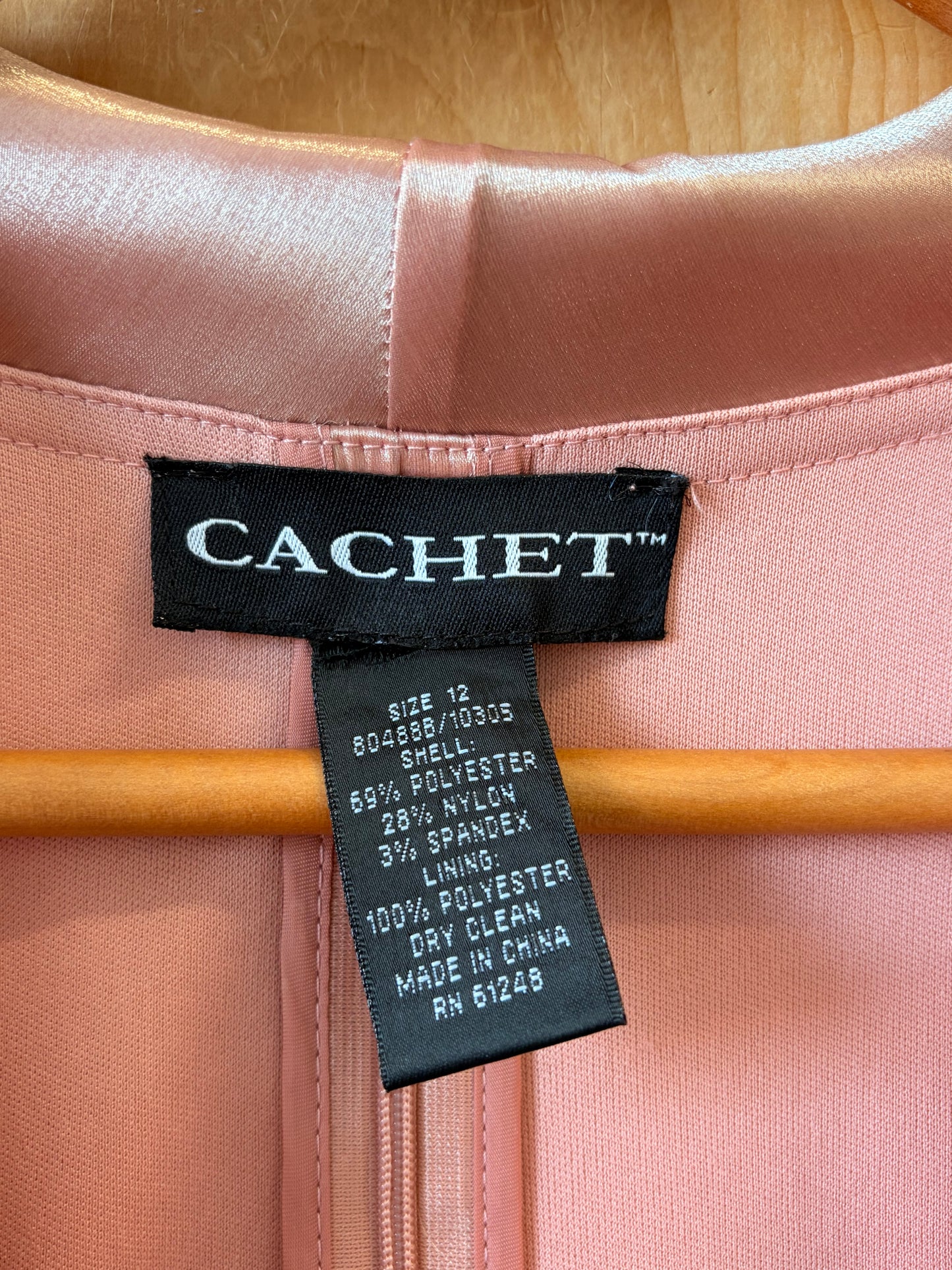 Vtg Cachet Crossover Top : 12