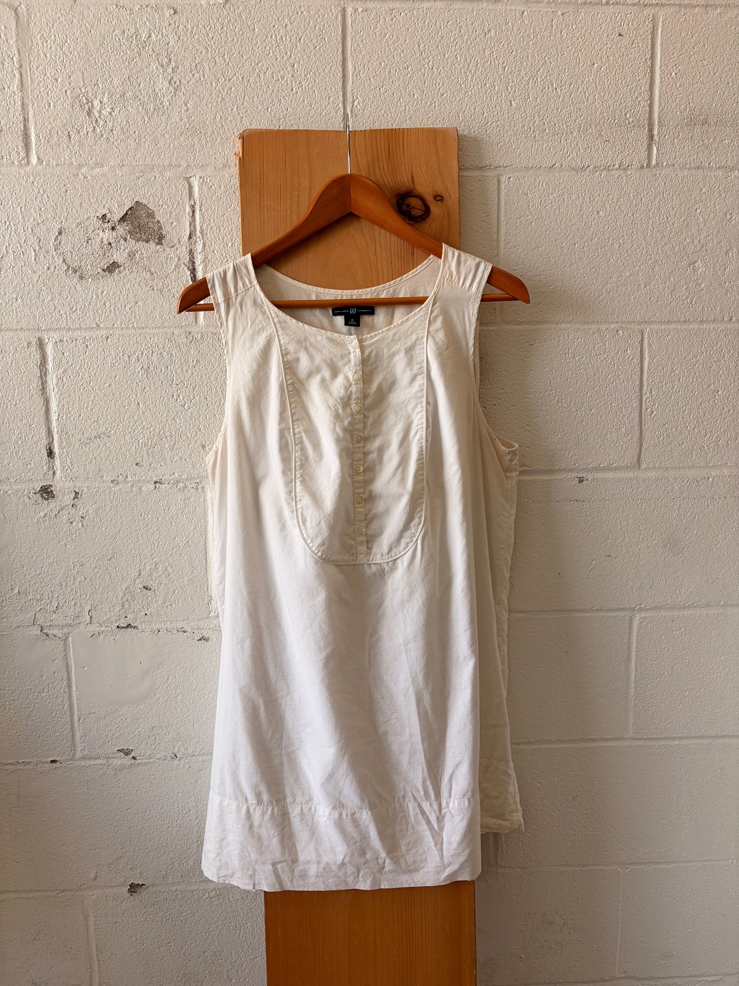 ‘07 White Gap Mini Dress / Tunic :16