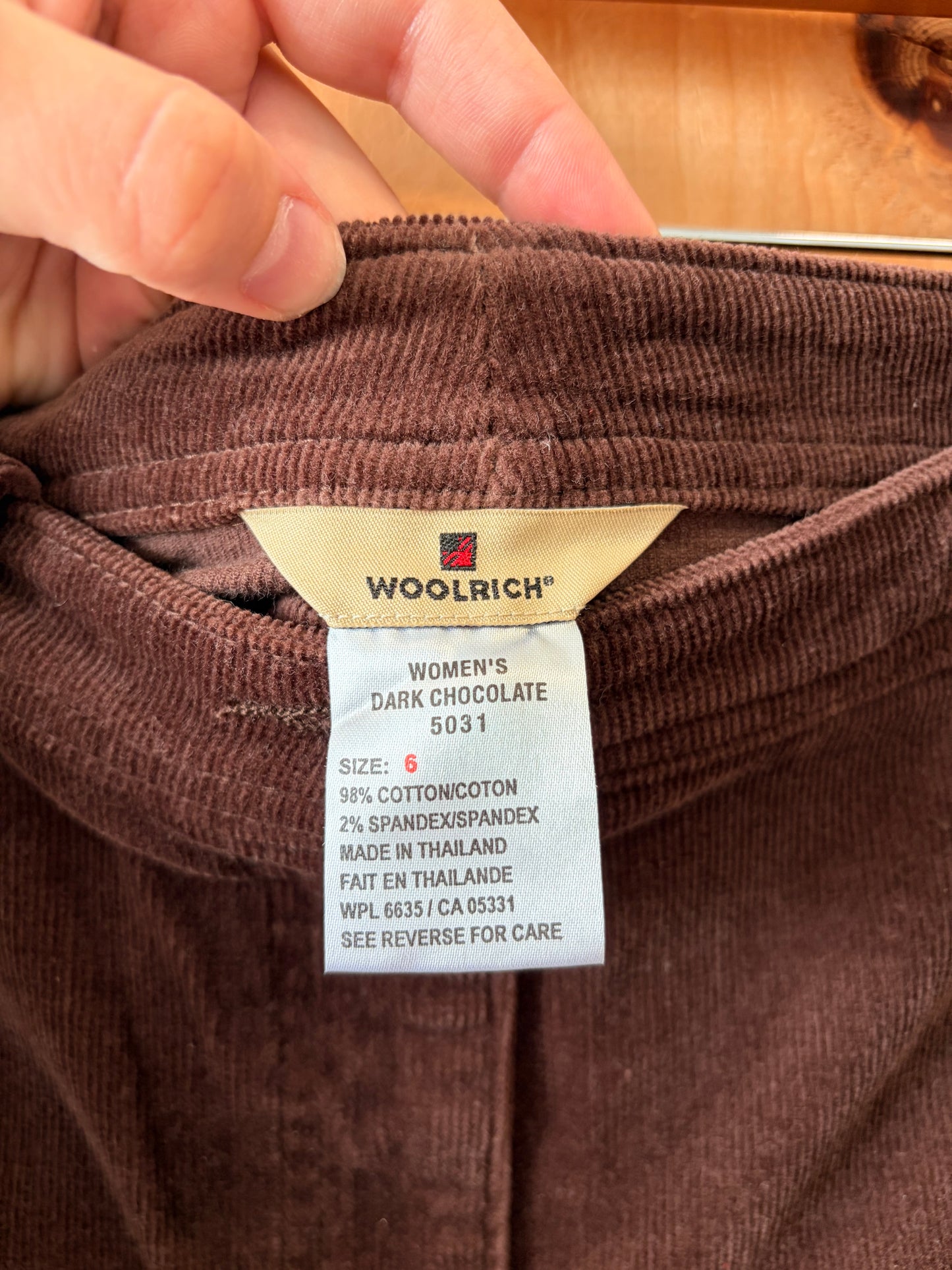 Woolrich Brown Corduroy Skirt : 6