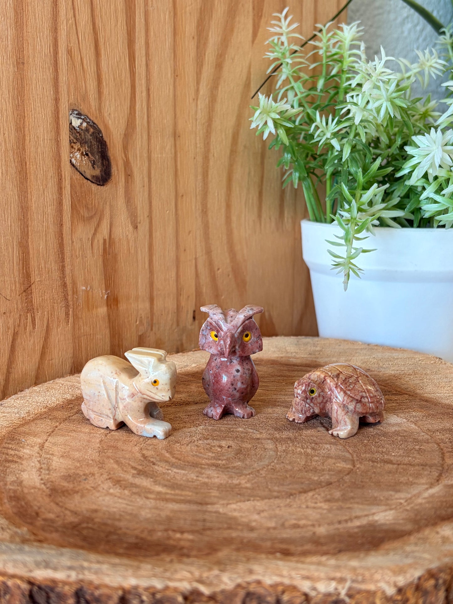 Little Stone Critter Trio